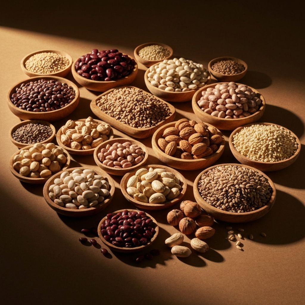 Plant-based proteins and legumes